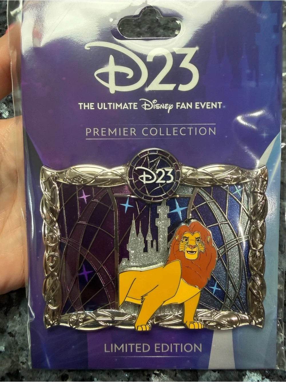 Disney pins limited
